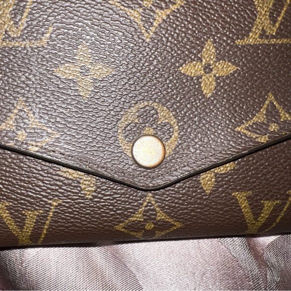 LOUIS VUITTON MONOGRAM SARAH LONG WALLET CLUTCH - Picture 13 of 16
